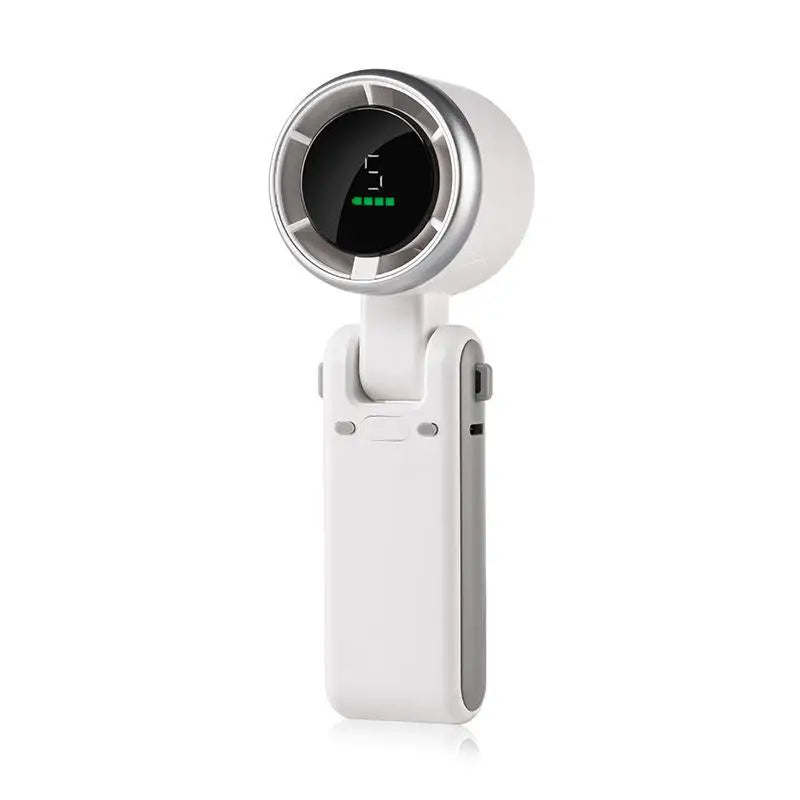 Hanging Neck Outdoor 180 Degree Folding Desktop Mini Electric Fan