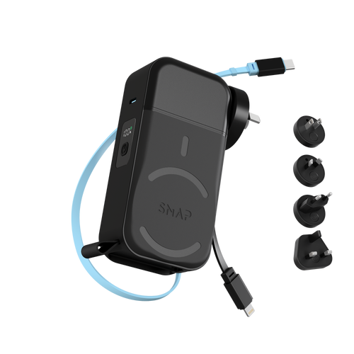 PowerPack Universal 2 - 6 in 1 Travel Power Bank 10,000mAh